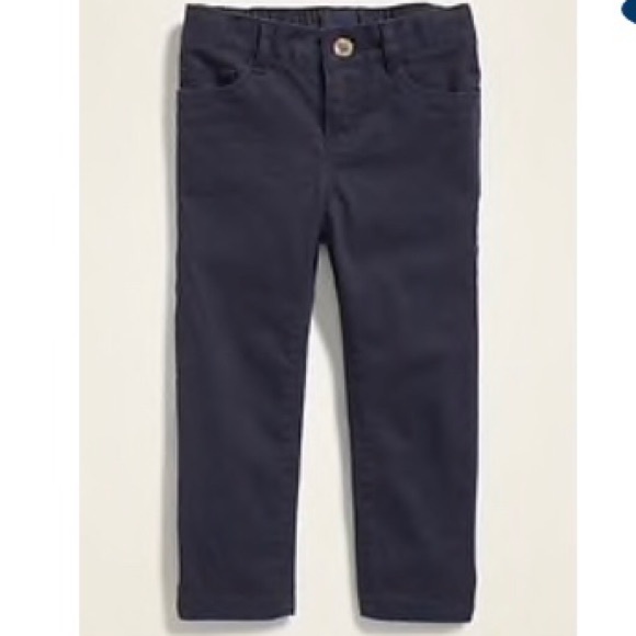 NWT Old Navy Skinny Pull-On Jeggings Soft Twill Pants Toddler Girls 4T 5T